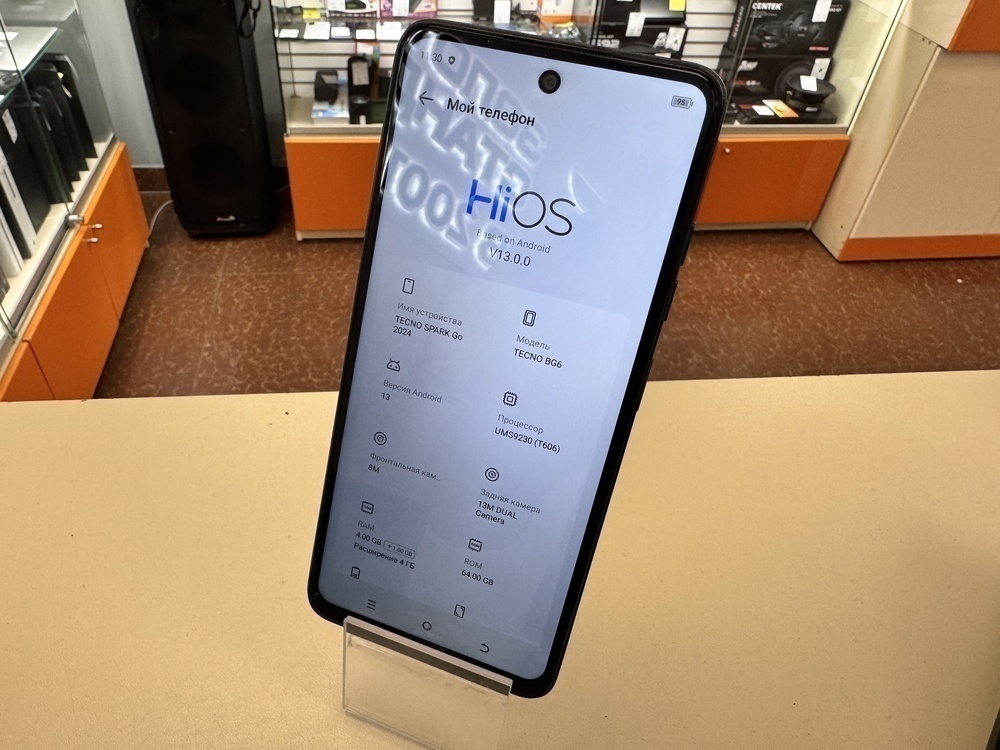 Смартфон Tecno Spark Go 2024 4/64