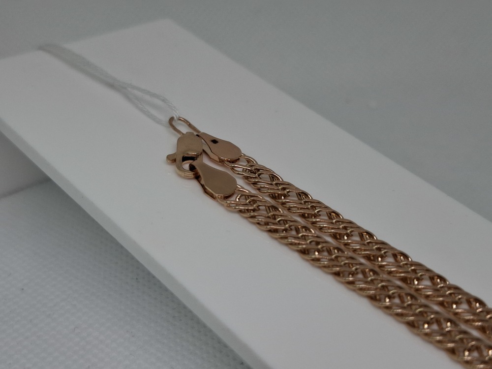 ЦЕПЬ ПОЛНОВЕСНАЯ Ромб тройной (Au 585)