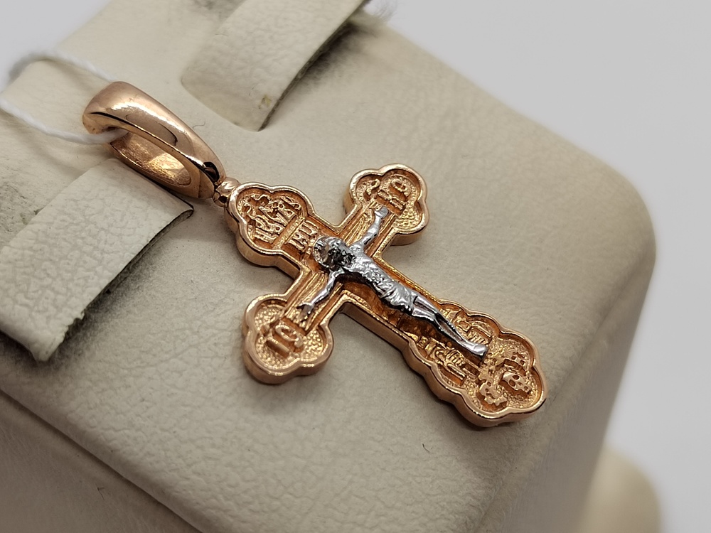 80253 ПОДВЕСКА КРЕСТ (Au 585)