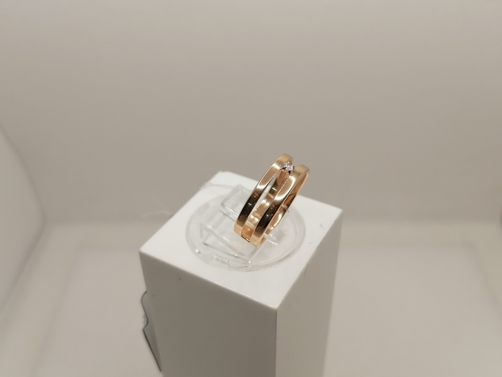 012001-1102 КОЛЬЦО С КАМНЕМ (Au 585)