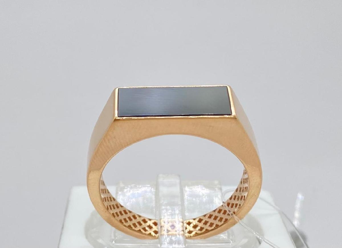 КОЛЬЦО ПЕЧАТКА с камнем (Au 585)