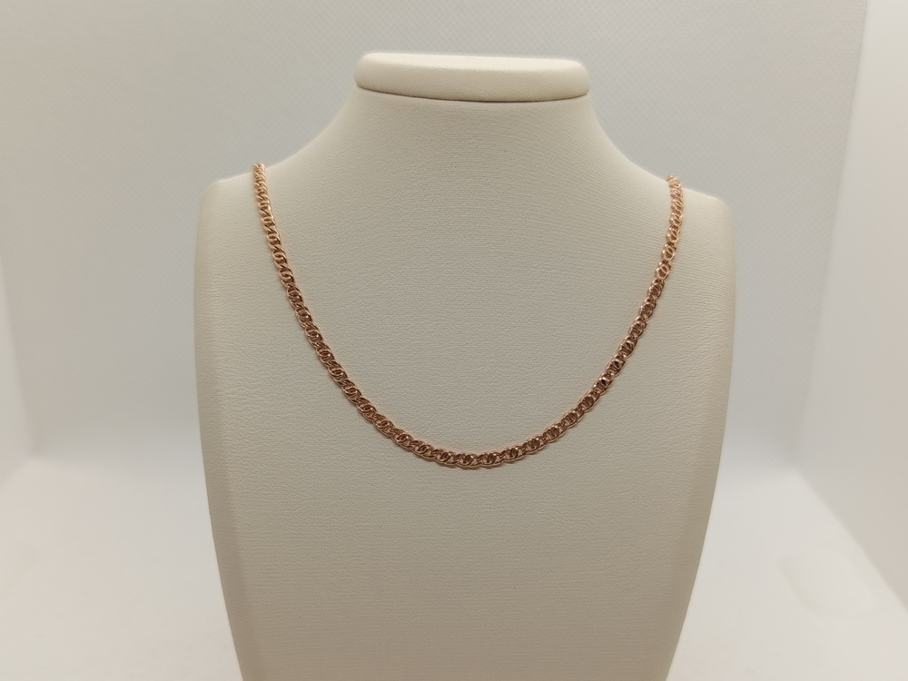 ЦЛПГ585 ЦЕПЬ ПОЛНОВЕСНАЯ Птичий глаз(глаз пантеры) (Au 585)