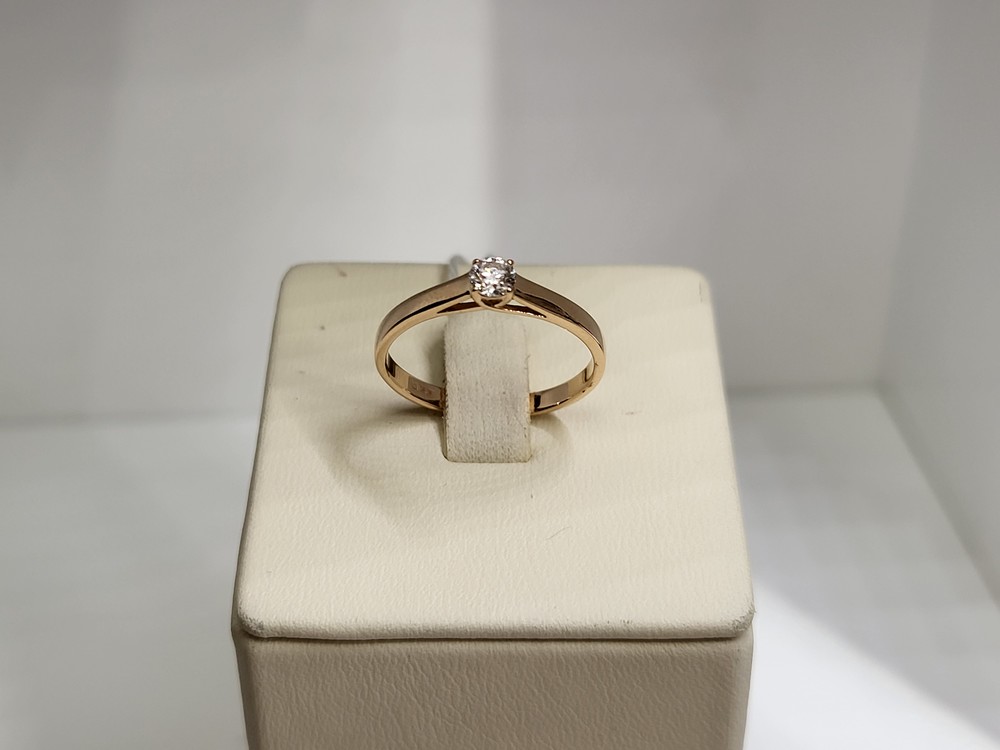 КОЛЬЦО БРИЛЛИАНТ Au 585