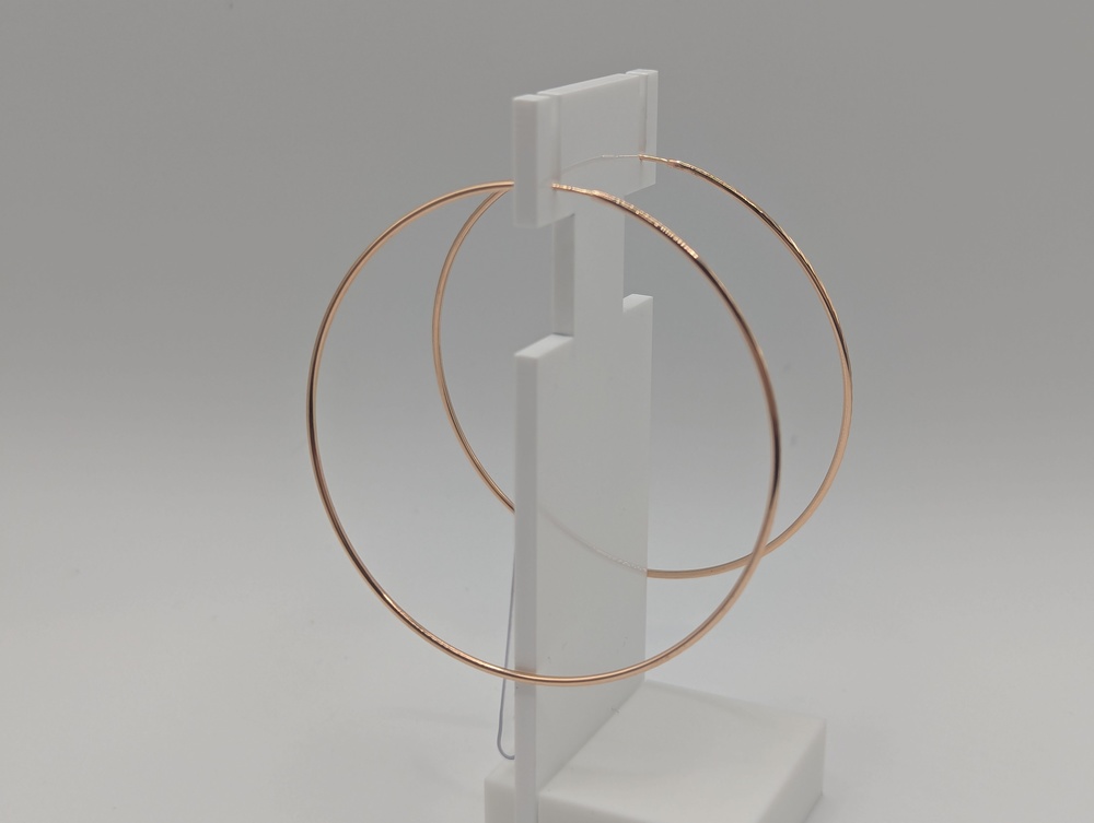 СЕРЬГИ КОНГО без камня (Au 585)