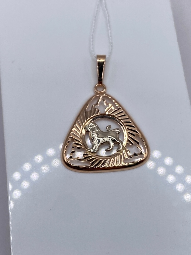 ПОДВЕСКА ЗНАК ЗОДИАКА ЛЕВ (Au 585)