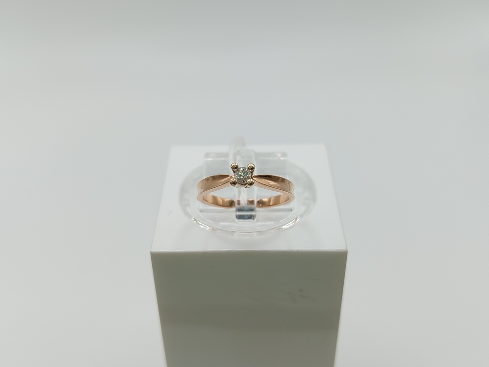 КОЛЬЦО БРИЛЛИАНТ Au 585