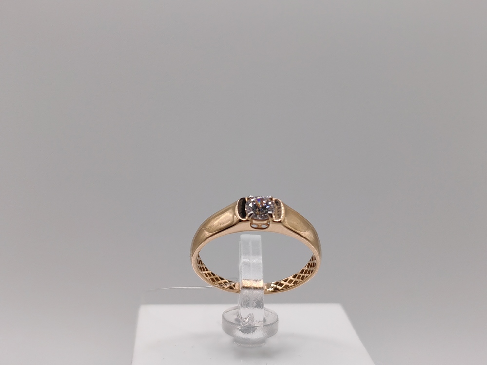 КОЛЬЦО С КАМНЕМ (Au 585)