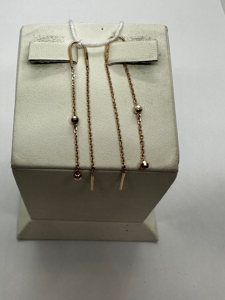 СПРО585 СЕРЬГИ ПРОДЕВКИ (Au 585)