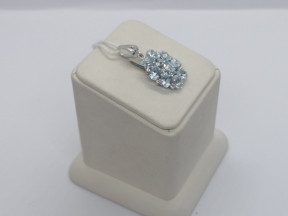 ПОДВЕСКА С КАМНЯМИ (Au 585)