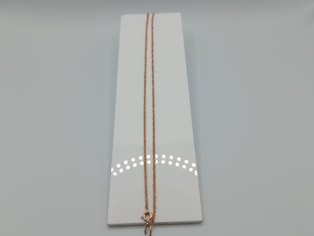 ЦЛСИ585 ЦЕПЬ ПОЛНОВЕСНАЯ Сингапур (Au 585)