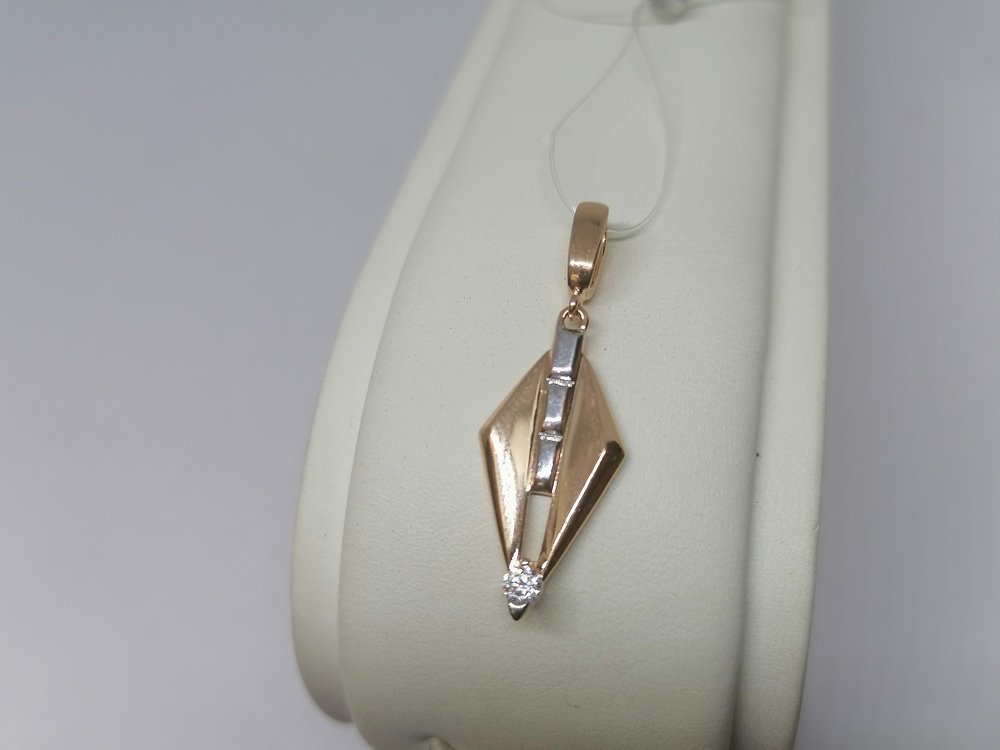 ПОДВЕСКА С КАМНЕМ (Au 585)