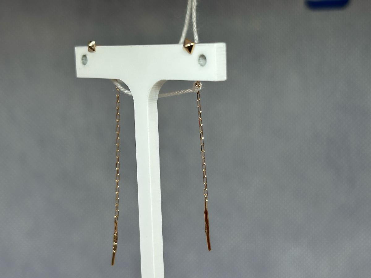 СПРО585 СЕРЬГИ ПРОДЕВКИ (Au 585)