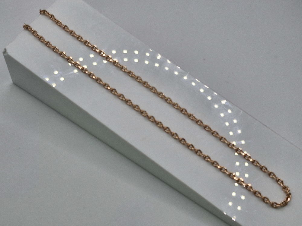 ЦЕПЬ ПУСТОТЕЛАЯ Якорное (Au 585)