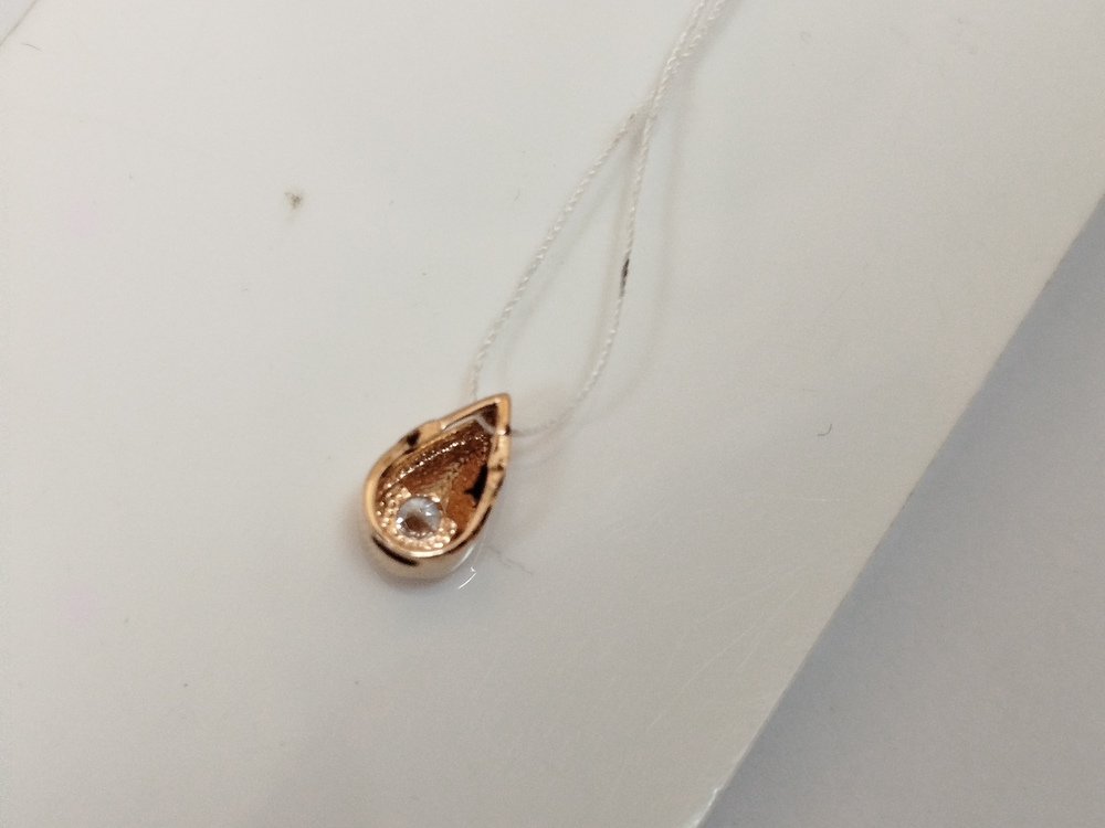 ПОДВЕСКА С КАМНЕМ (Au 585)