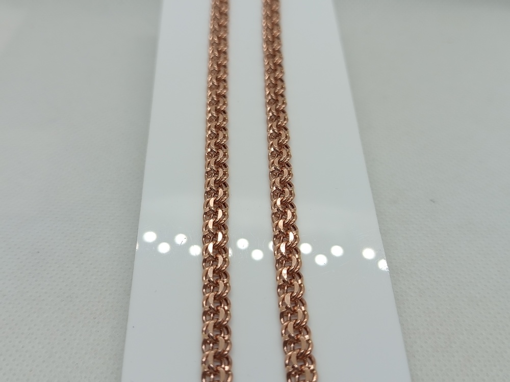 ЦПБС585 ЦЕПЬ ПУСТОТЕЛАЯ Бисмарк (Au 585)