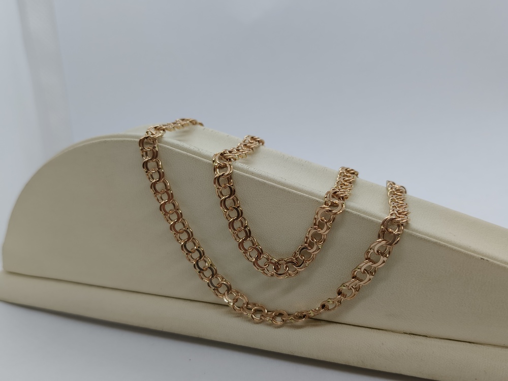 ЦЛБС585 ЦЕПЬ ПОЛНОВЕСНАЯ Бисмарк (Au 585)