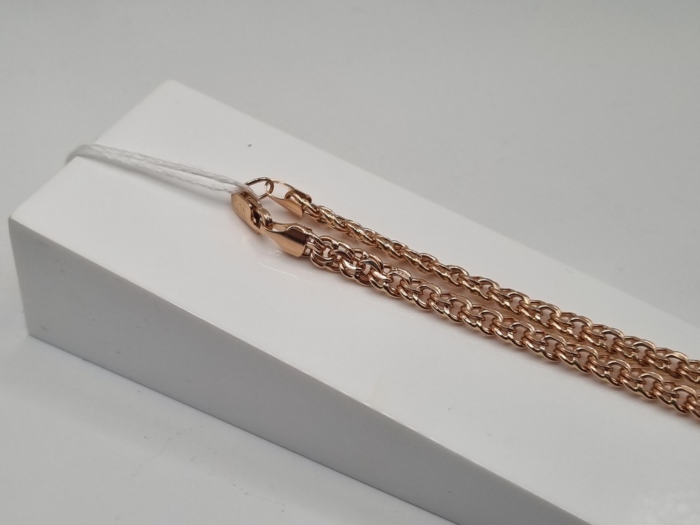 ЦПБС585 ЦЕПЬ ПУСТОТЕЛАЯ Бисмарк (Au 585)