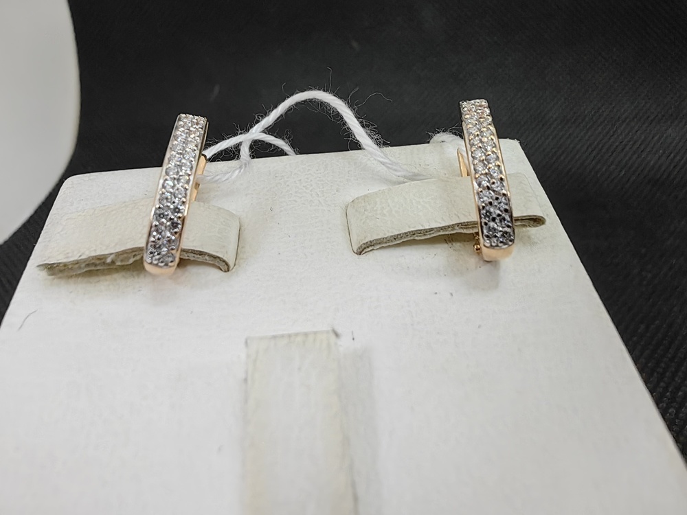 СКМИ585 СЕРЬГИ С КАМНЯМИ (Au 585) СКМИ585 СЕРЬГИ С КАМНЯМИ (Au 585)