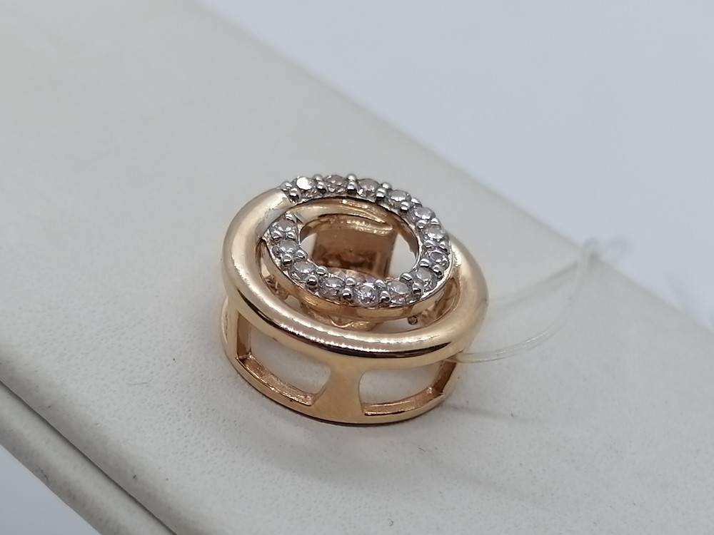 ПОДВЕСКА С КАМНЯМИ (Au 585)