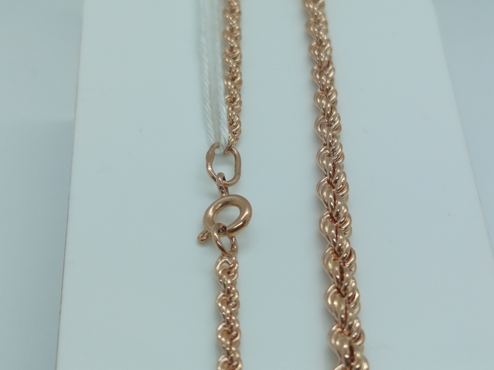 ЦЛВР585 ЦЕПЬ ПОЛНОВЕСНАЯ Веревка (Au 585)