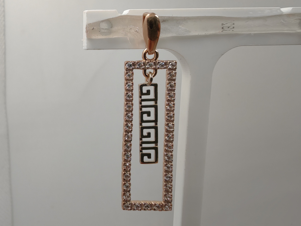 ПОДВЕСКА С КАМНЯМИ (Au 585)