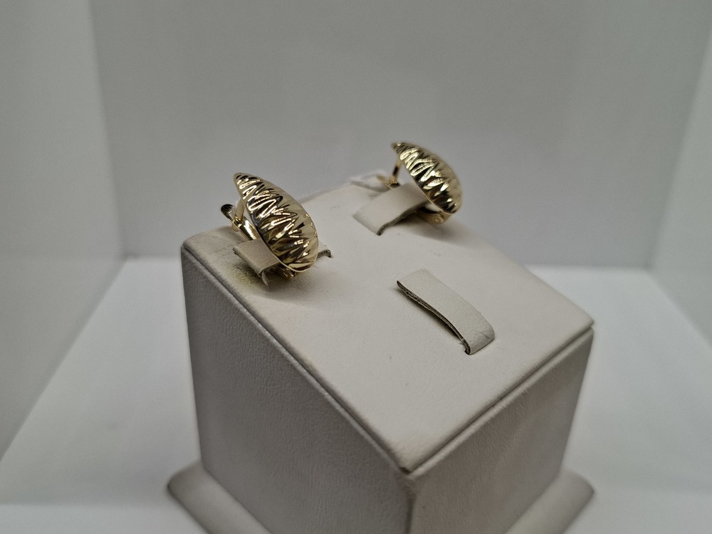 СБКМ585 СЕРЬГИ БЕЗ КАМНЯ (Au 585)