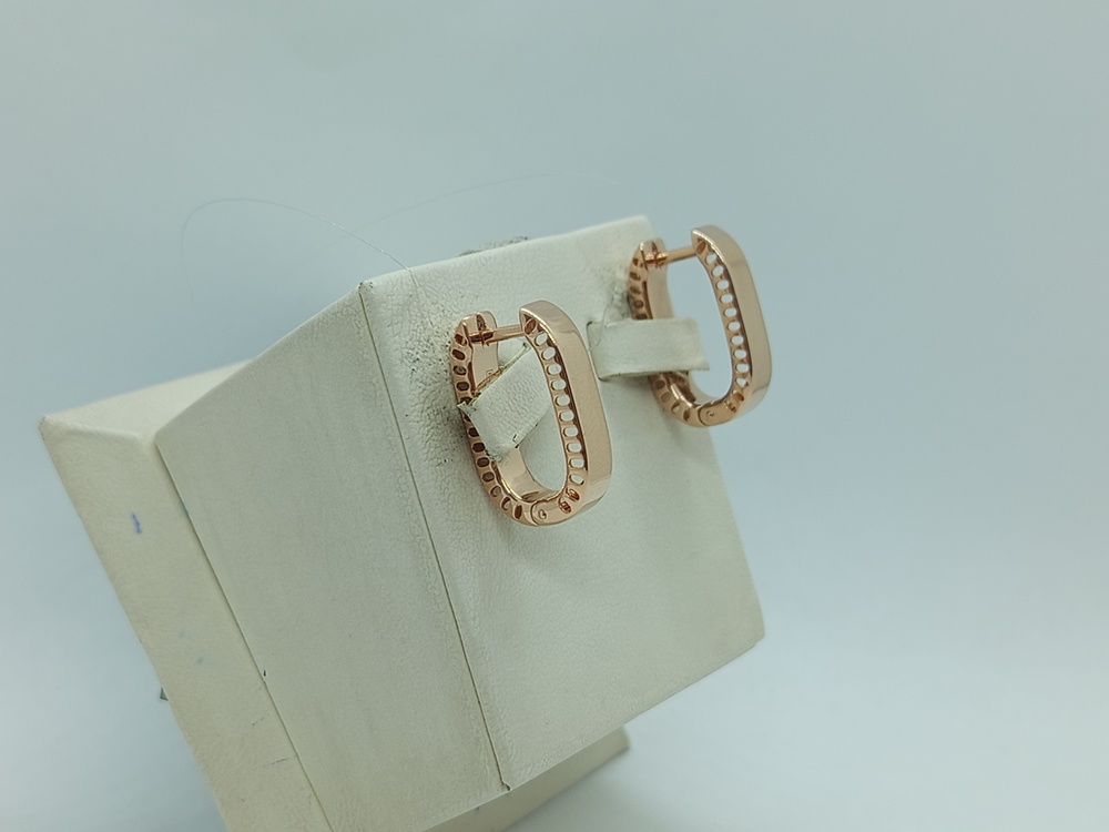 СЕРЬГИ БЕЗ КАМНЯ (Au 375)