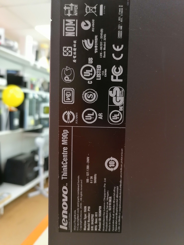 Неттоп Lenovo ThinkCentre M700