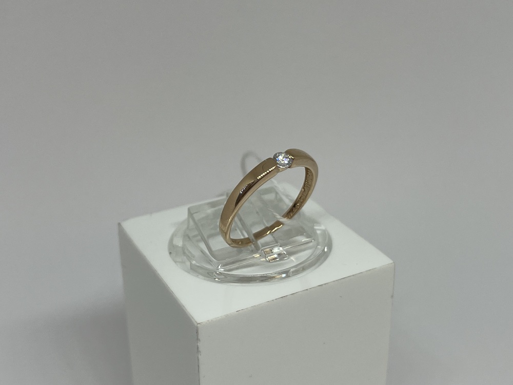 КОЛЬЦО С КАМНЕМ (Au 585)