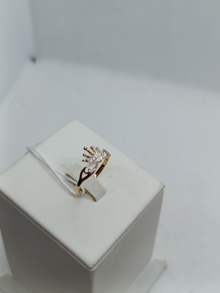 КОЛКМИ585 КОЛЬЦО С КАМНЯМИ (Au 585)