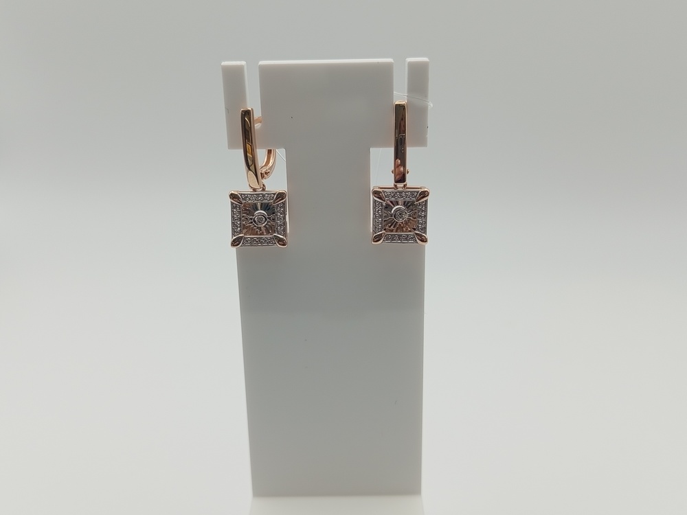 СЕРЬГИ БРИЛЛИАНТ (Au 585)