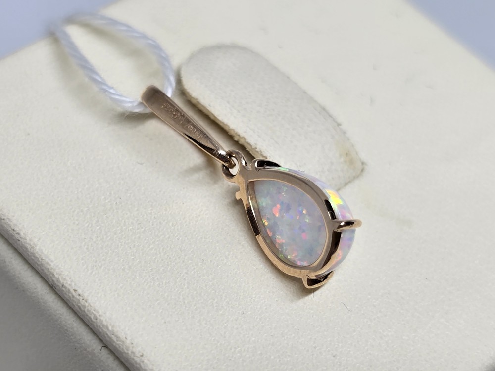 ПОДКМ585 ПОДВЕСКА С КАМНЕМ (Au 585)