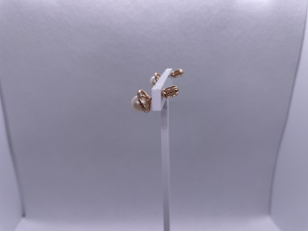 СПУС585 СЕРЬГИ ПУСЕТЫ (Au 585)