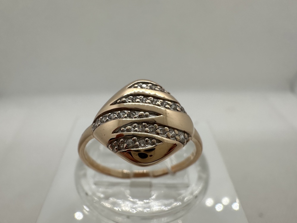 КОЛКМИ585 КОЛЬЦО С КАМНЯМИ (Au 585)