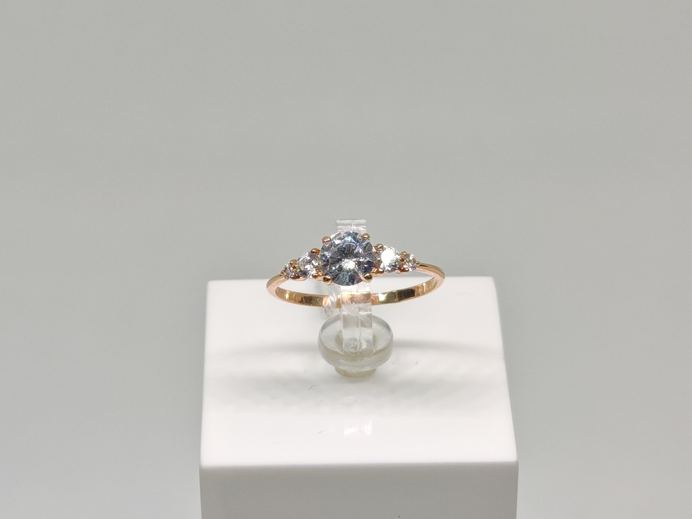 КОЛКМИ585 КОЛЬЦО С КАМНЯМИ (Au 585)