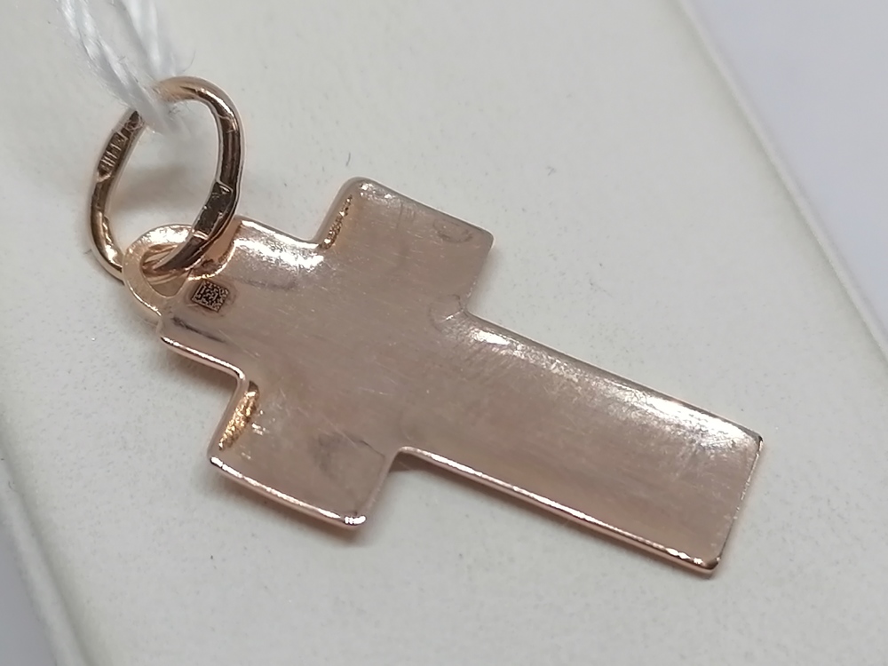 ПОДКБК585 ПОДВЕСКА КРЕСТ БЕЗ КАМНЯ (Au 585) ПОДКБК585 ПОДВЕСКА КРЕСТ БЕЗ КАМНЯ (Au 585)