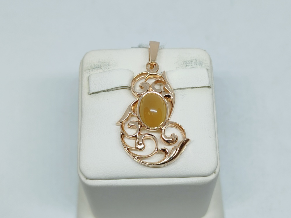 ПОДВЕСКА С КАМНЕМ (Au 583)