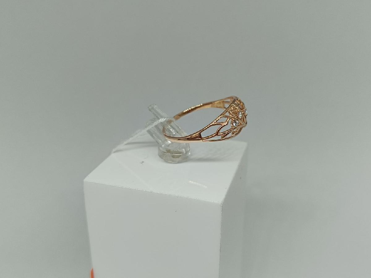 КОЛКМИ585 КОЛЬЦО С КАМНЯМИ (Au 585)