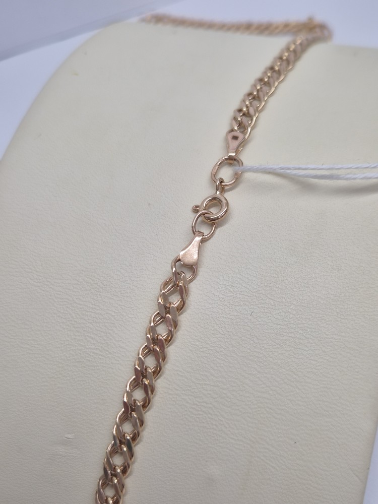 ЦПР2585 ЦЕПЬ ПУСТОТЕЛАЯ Ромб двойной (Au 585)