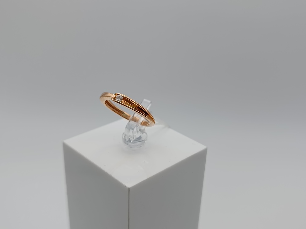 КОЛКМ585 КОЛЬЦО С КАМНЕМ (Au 585)