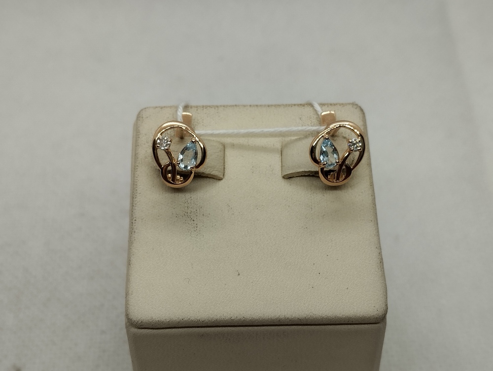 СЕРЬГИ БРИЛЛИАНТ (Au 585)