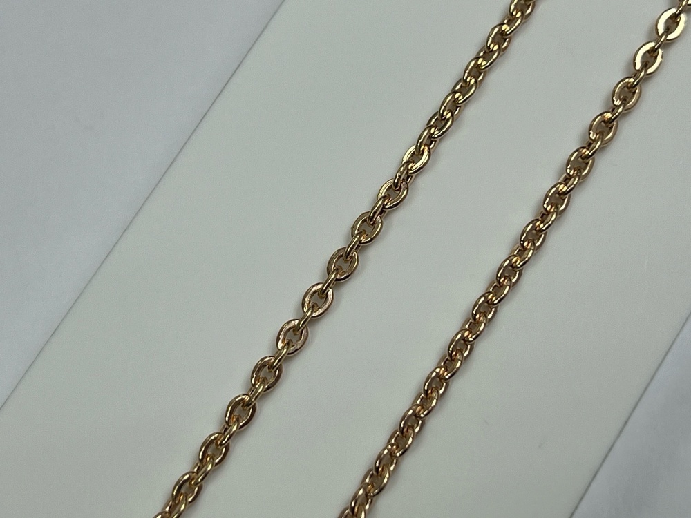 8080201П-55 ЦЕПЬ ПУСТОТЕЛАЯ Якорное (Au 585)