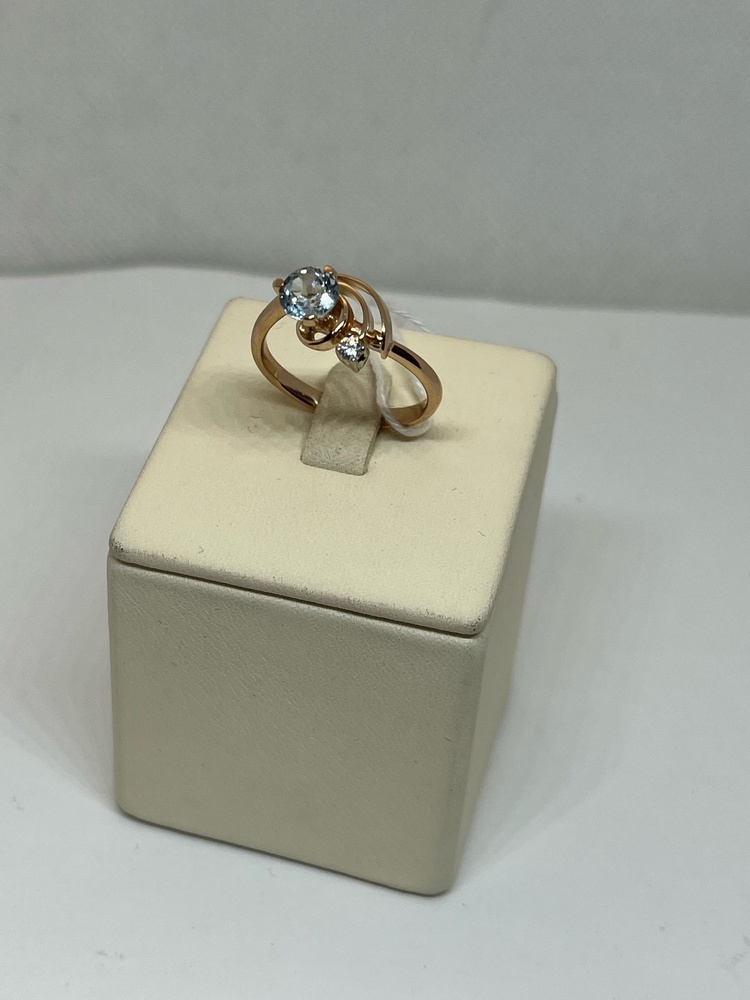 КОЛКМИ585 КОЛЬЦО С КАМНЯМИ (Au 585)