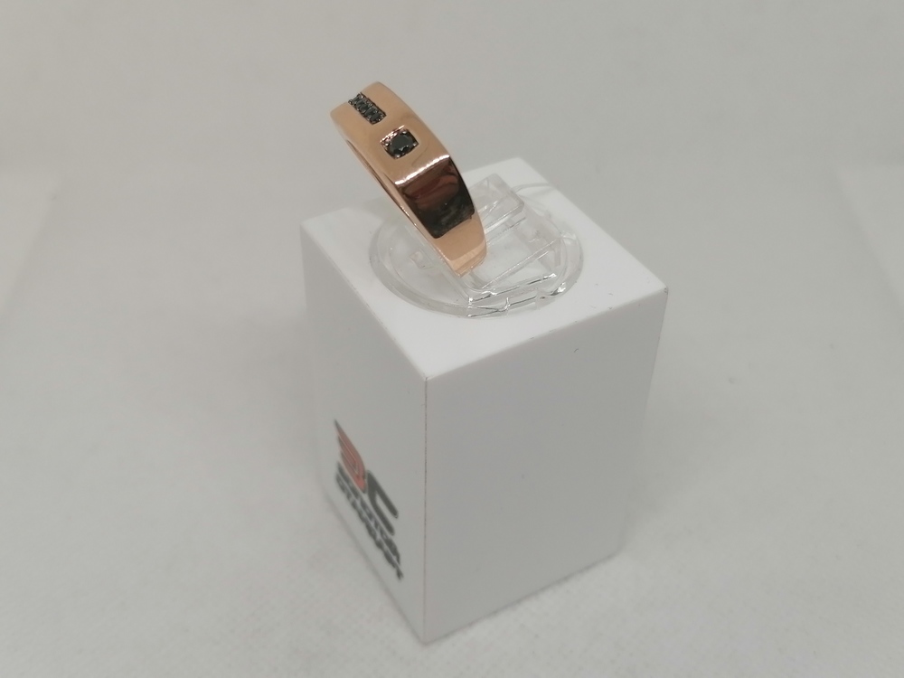 КОЛЬЦО ПЕЧАТКА с камнями (Au 585)