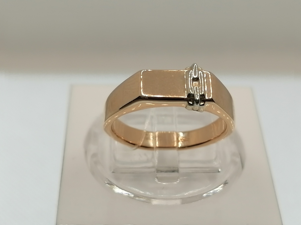 КОЛЬЦО ПЕЧАТКА без камня (Au 585)