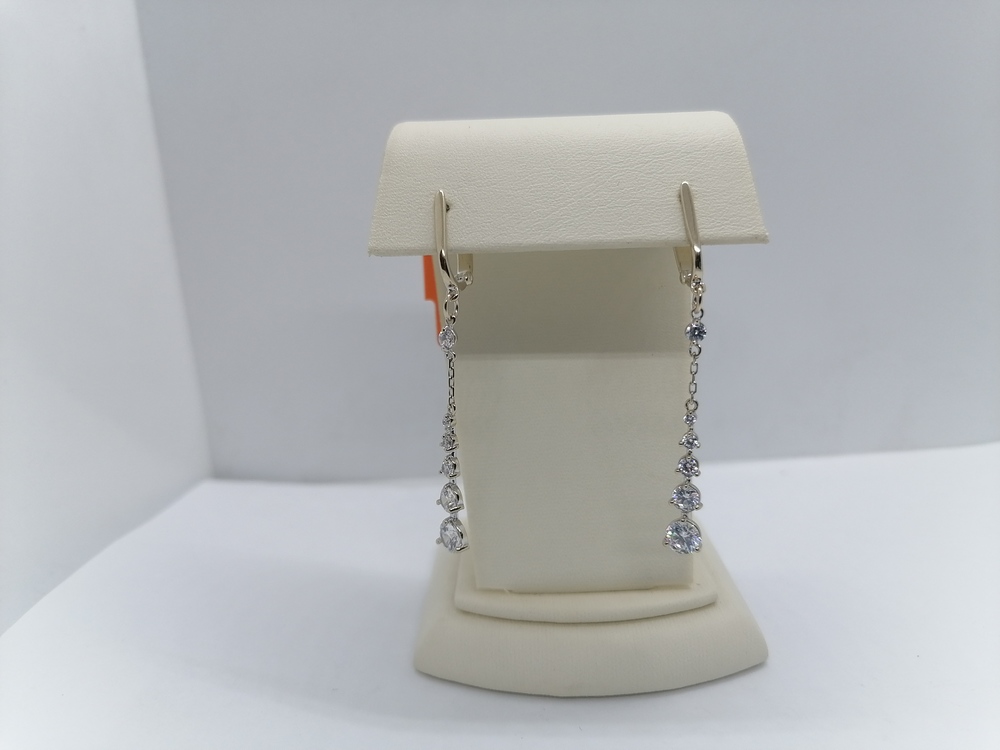 СЕРЬГИ С КАМНЯМИ (Au 585)