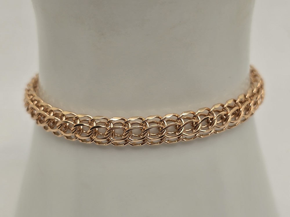 БРАСЛЕТ ПОЛНОВЕСНЫЙ Итальянка Au 585