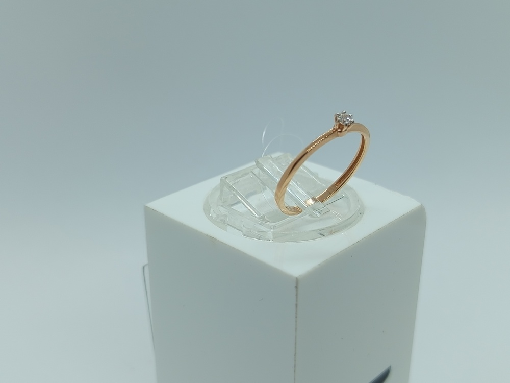 КОЛЬЦО БРИЛЛИАНТ (Au 585)