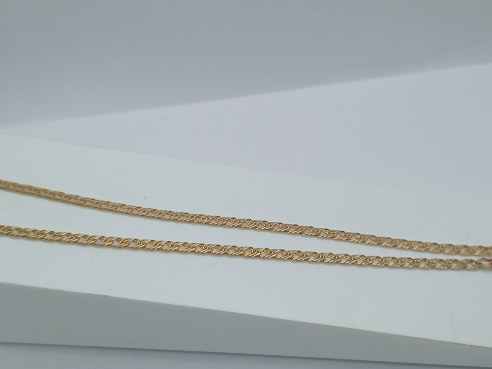 ЦЕПЬ ПОЛНОВЕСНАЯ Ромб тройной (Au 585)