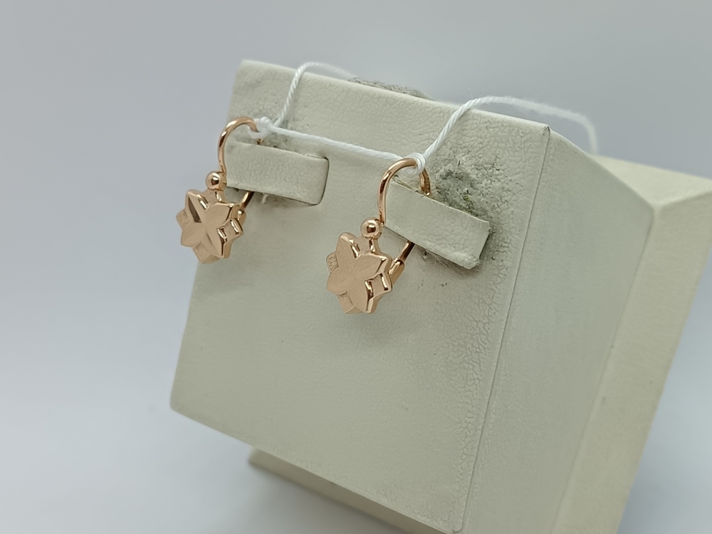 СЕРЬГИ БЕЗ КАМНЯ (Au 583)